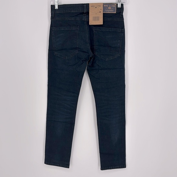 Ring of Fire Edge Slim Fit Dark Wash Jeans Men’s 30”x30” in Blue New with tags! - Picture 9 of 11